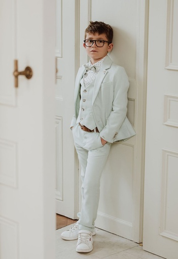 Broek uit kostuum Ringo Pale Green 