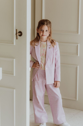 Broek uit kostuum Florentine rose 