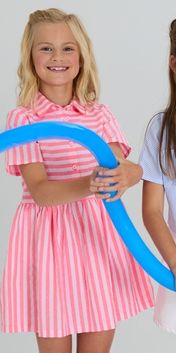 Jurk Carmen pink 