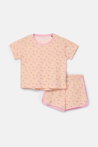 Pyjamashortset Vlinder Print 