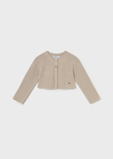 Tricot cardigan hazelnut 