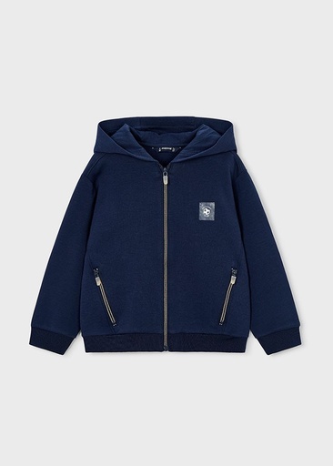 Sweater met ritssluiting navy 