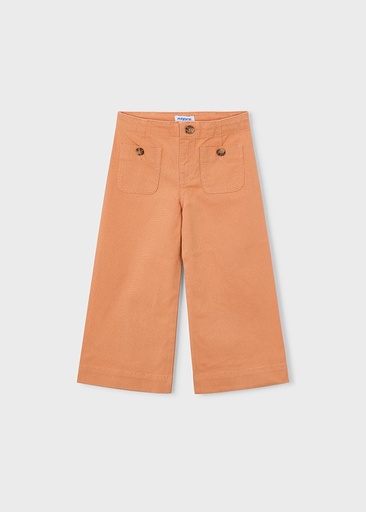 Broek wijde pijpen peach 