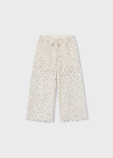 Broek in haakwerkstijl Chickpea 