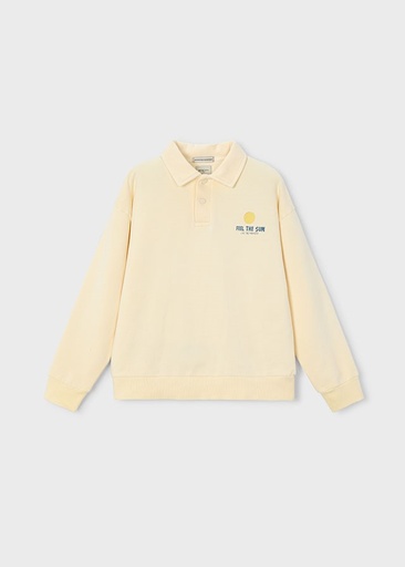 Pull avec col polo Butter 