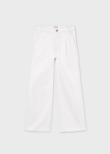 Broek twill natural 