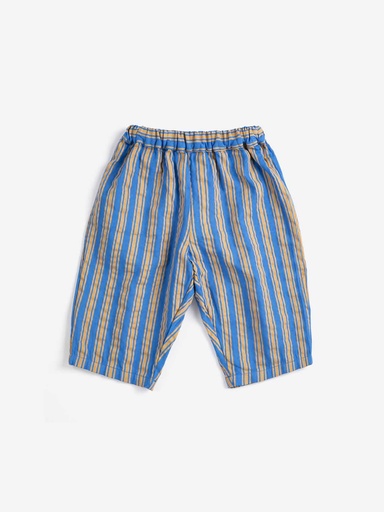 Baggy trousers woven navy blue