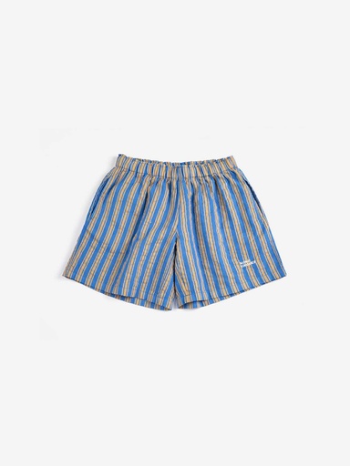 Short geweven navy blue 