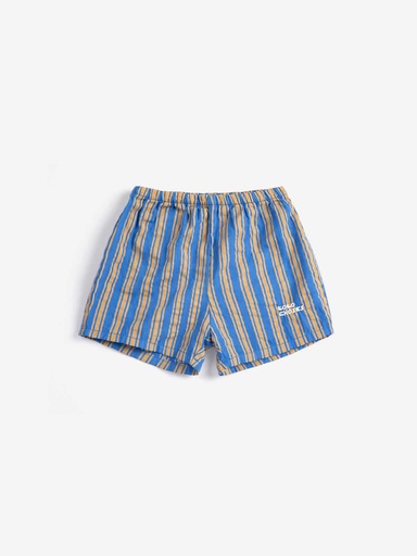 Short woven navy blue navy blue 