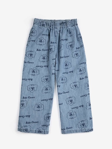 Denim trousers pickles the bog blue