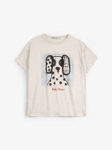 T-shirt korte mouw "Van Dog" white 