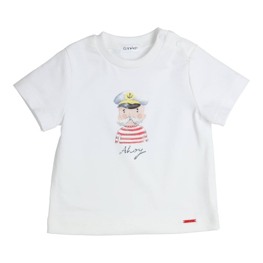 T-shirt aerobic ahoy white 