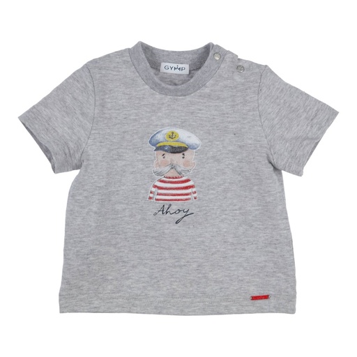T-shirt aerochine ahoy grey melange 