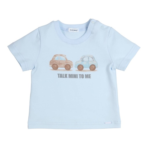 T-shirt aerobic talk mini to me light blue 