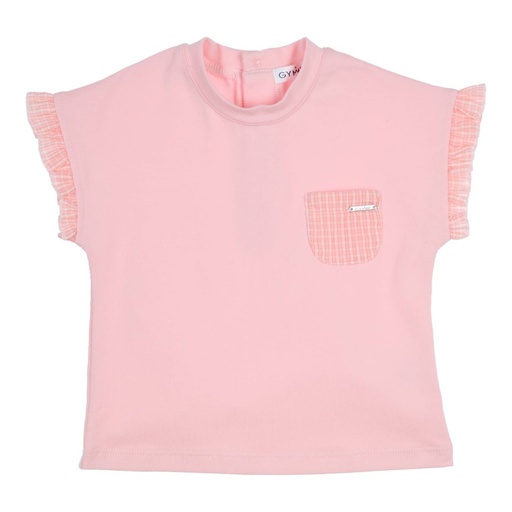 T-shirt aérobic rose