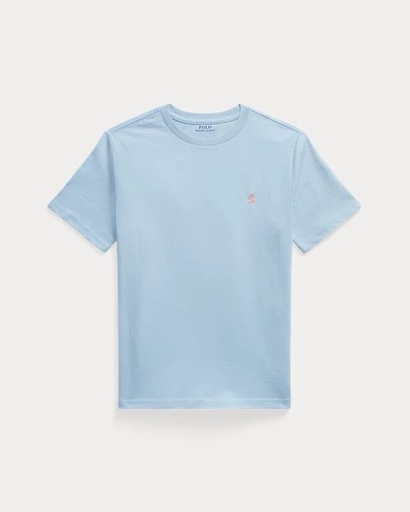 T-shirt met ronde hals - katoenen jersey (8j-16j) Estate Blue 