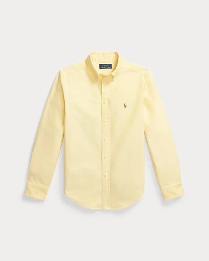 Overhemd het iconische Oxford (8j-16j) Bsr Yellow 