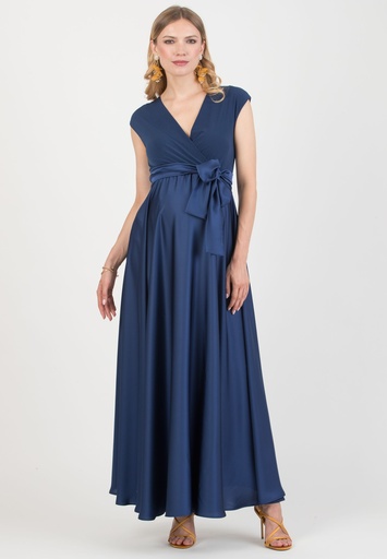 Zwangerschaps- en voedingsjurk Lucrezia Chambray 
