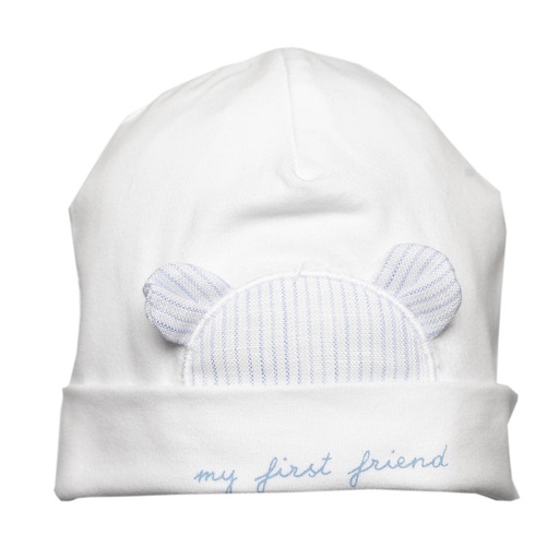 Hat xl teddy malta white-ciel 
