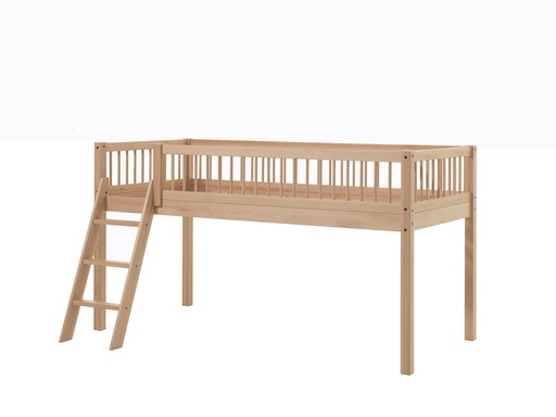 Bed half-high sleeper 90 x 200 cm Forrest Beuk 