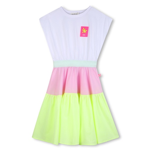 Jurk tweedelige tulle look love wit 