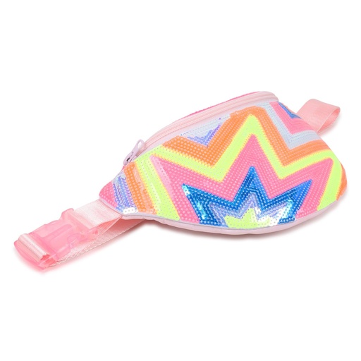 Hip bag sequins funflash pink