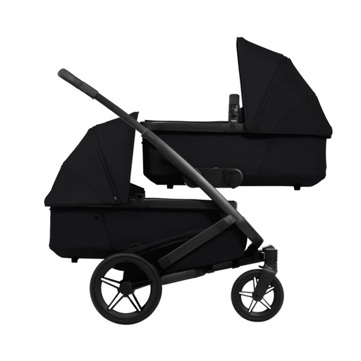 Kinderwagen geo5 twin set space black 