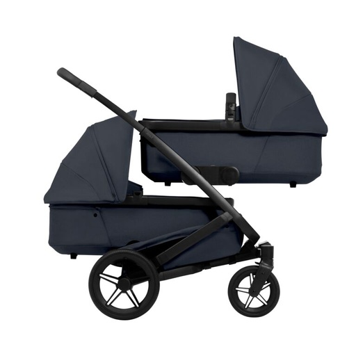Kinderwagen geo5 twin set dark navy blue 