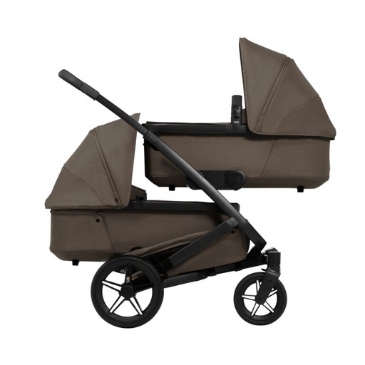 Kinderwagen geo5 twin set hazel brown 