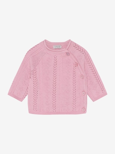 Cardigan lange mouwen wrap katoen softtouch  