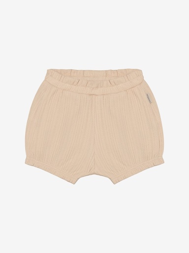 Short à volants en jersey pointelle  