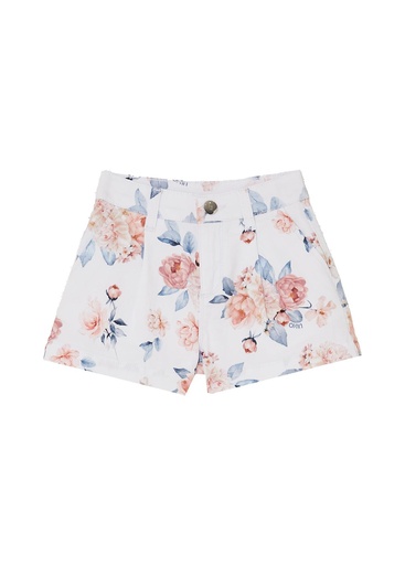 Short bloemen White/Flowers 