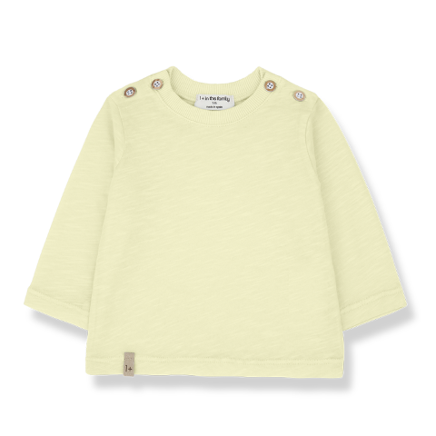 T-shirt met lange mouwen Andros Pastel-Yellow 