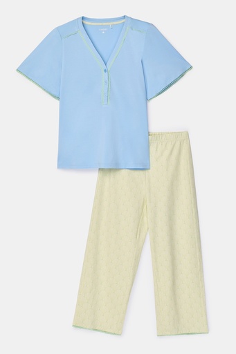 Pyjamas lichtblauw 