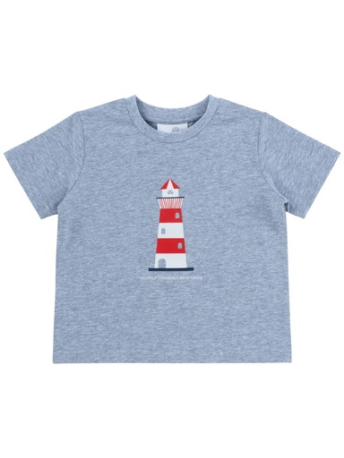 T-shirt vuurtoren grey 