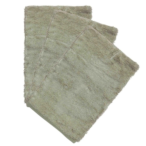 Washcloths (3 pieces) whisper green 