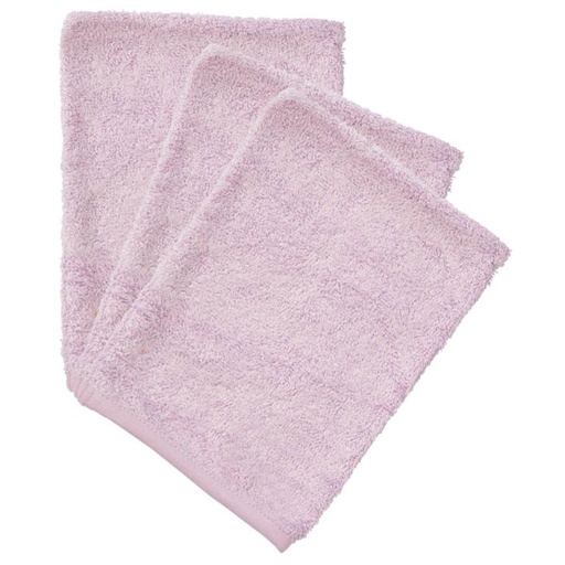 Washcloths (3 pieces) silky lilac