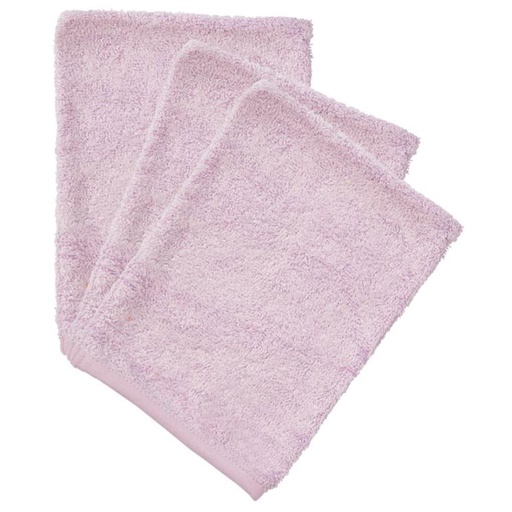 Washcloths (3 pieces) silky lilac 