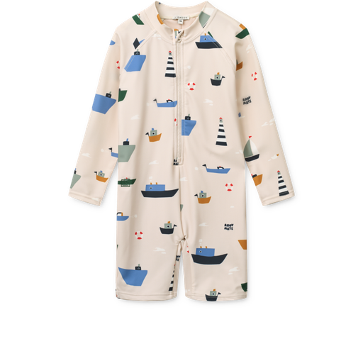 Combinaison de natation Max manches longues Sailing / Sandy 