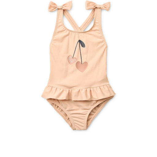Swimming costume with bow Amara apple blossom 
