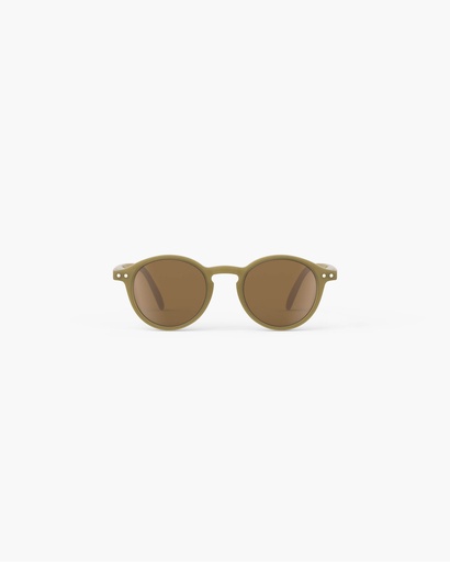 Zonnebril #d iconic mini cat. 3 Olive/Gepolariseerde Bruine Lenzen 
