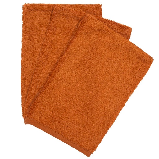 Washandjes (3 stuks) inca rust