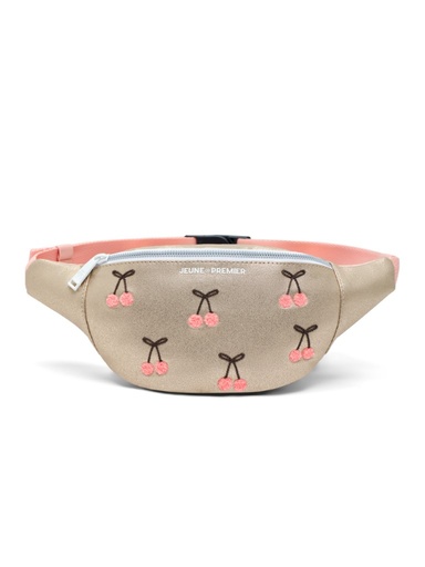 Hip bag fanny pack banana cherry pompon 