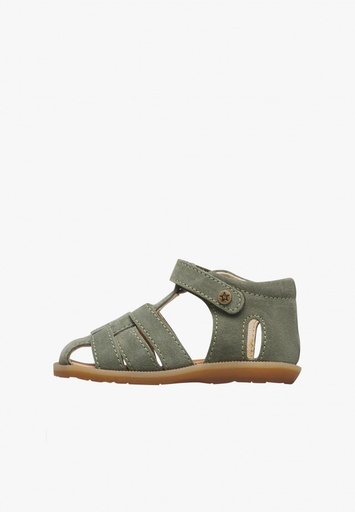 Sandalen Zaffiro suede Olive-Citrus 