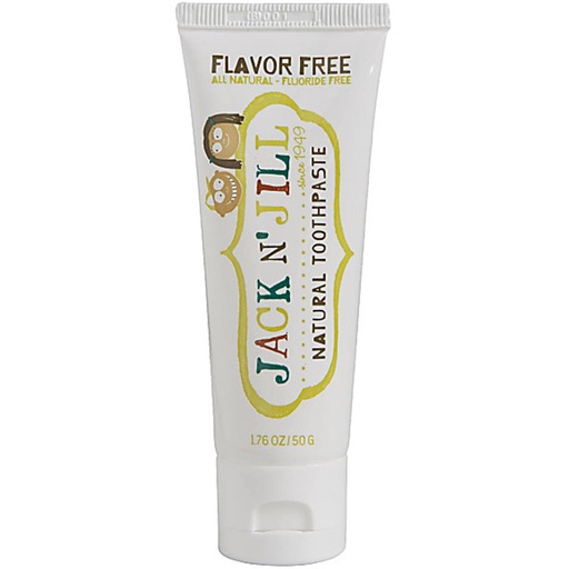 Toothpaste natural and organic zonder smaak 