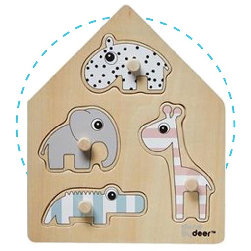 Peg puzzle amis cerfs  