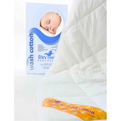 Mythos dekbed Babycomfort 140x200 Thermo/ 4 seizoenen wit