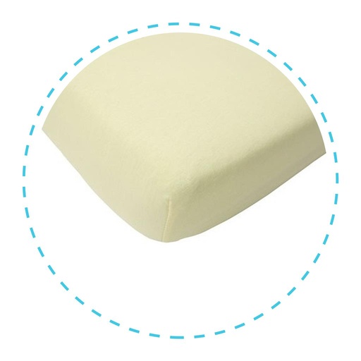 Mythos Hoeslaken Jersey 75x95 ecru