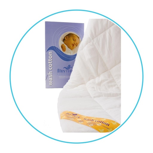 Mythos Wash Cotton Tencel 80x80 wit