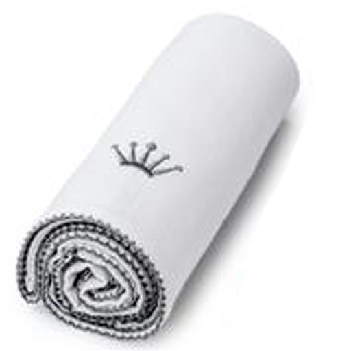 Tetra cloth 70x70 white-grey 